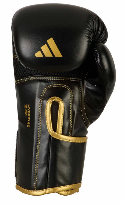 Adidas Boxhandschuhe Hybrid 80 Schwarz/Gold