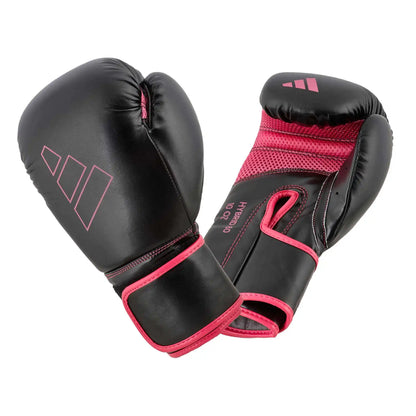 Adidas Boxhandschuhe Hybrid 80 Schwarz/Pink
