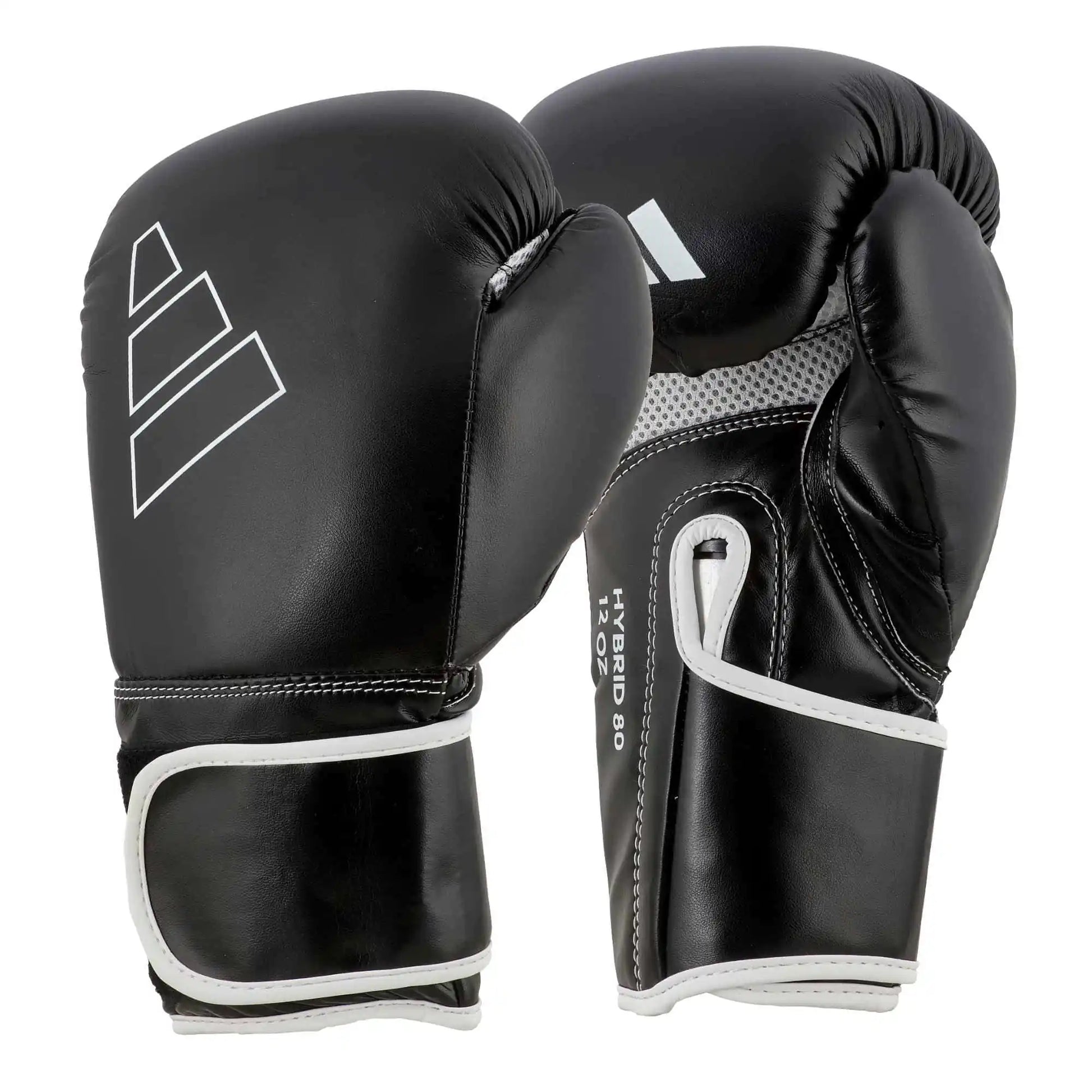 Adidas Boxhandschuhe Hybrid 80 Schwarz/Weiß