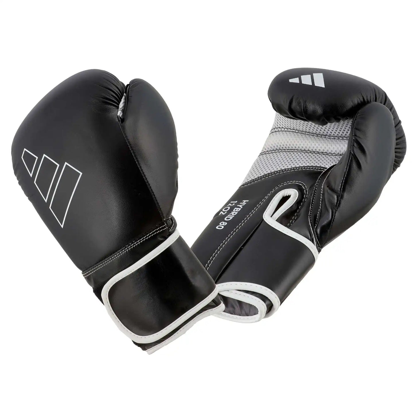 Adidas Boxhandschuhe Hybrid 80 Schwarz/Weiß