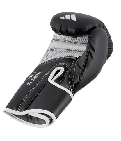 Adidas Boxhandschuhe Hybrid 80 Schwarz/Weiß