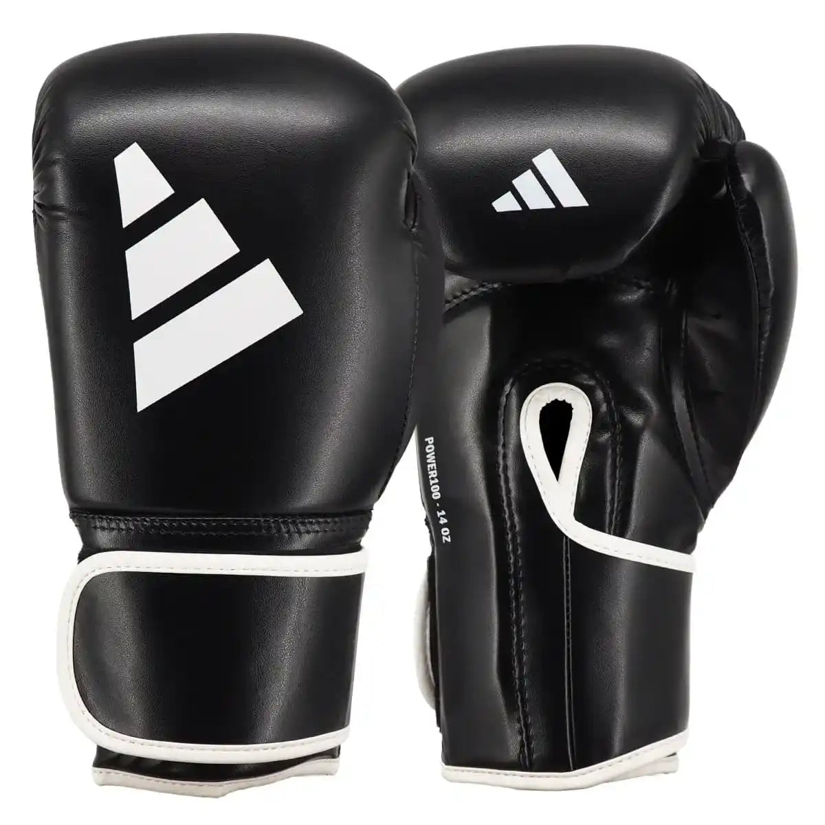 Adidas Boxhandschuhe Power 100 Schwarz/Weiß