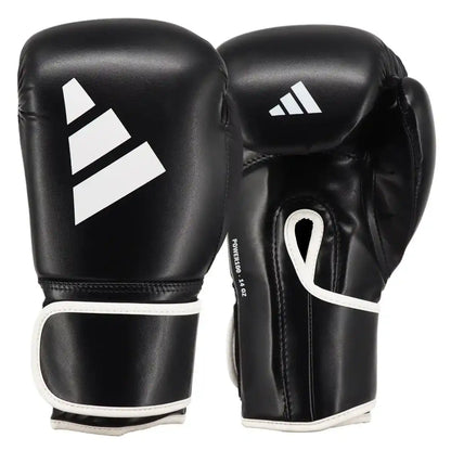 Adidas Boxhandschuhe Power 100 Schwarz/Weiß