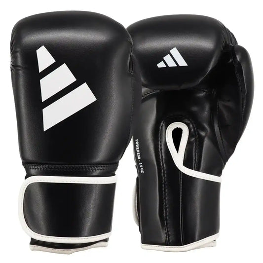 Adidas Boxhandschuhe Power 100 Schwarz/Weiß