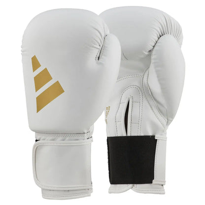Adidas Boxhandschuhe SPEED 50 Weiß/Gold