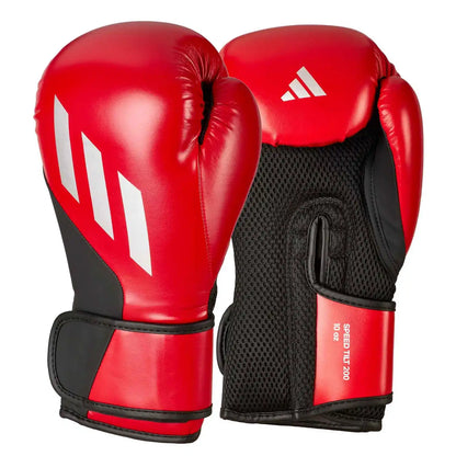 Adidas Boxhandschuhe SPEED TILT 200 Rot/Silber