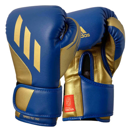 Adidas Boxhandschuhe SPEED TILT 350V Pro Blau/Gold