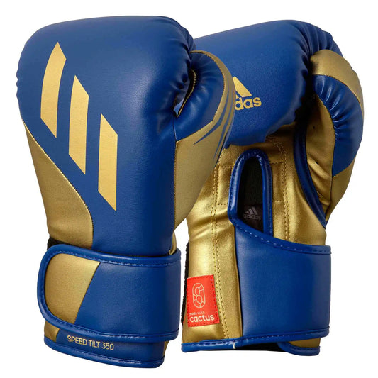 Adidas Boxhandschuhe SPEED TILT 350V Pro Blau/Gold