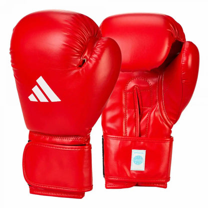 Adidas Boxhandschuhe WAKO Rot Leder 10oz