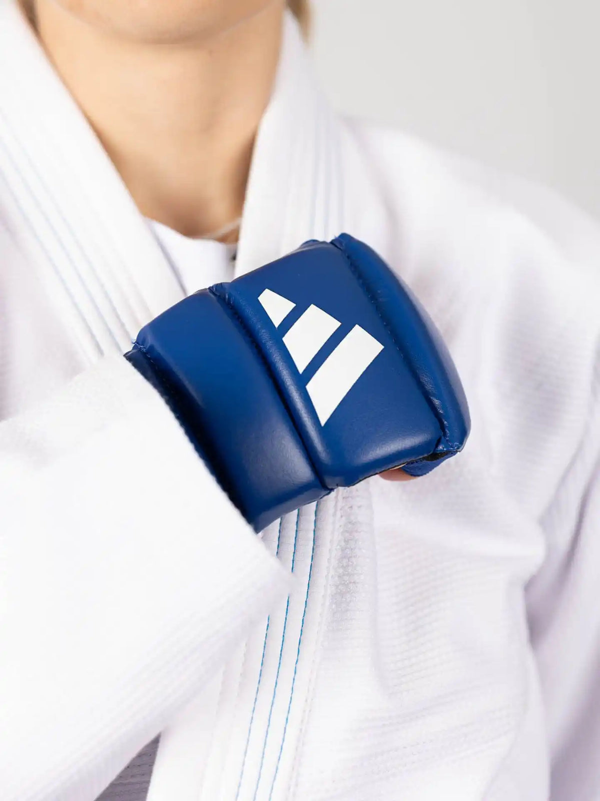 Adidas Handschutz JJIF Blau