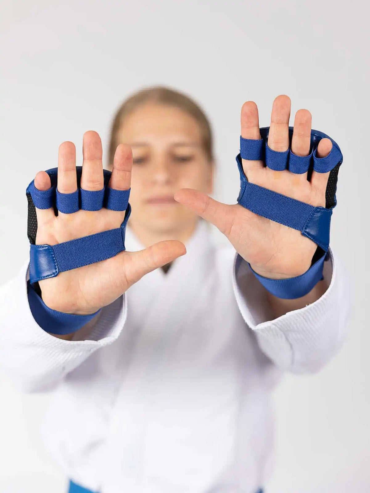 Adidas Handschutz JJIF Blau