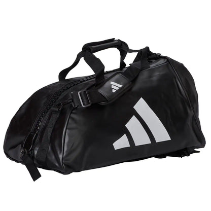 Adidas Hybrid Sporttasche 2in1 "Combat Sports" Schwarz/Weiß