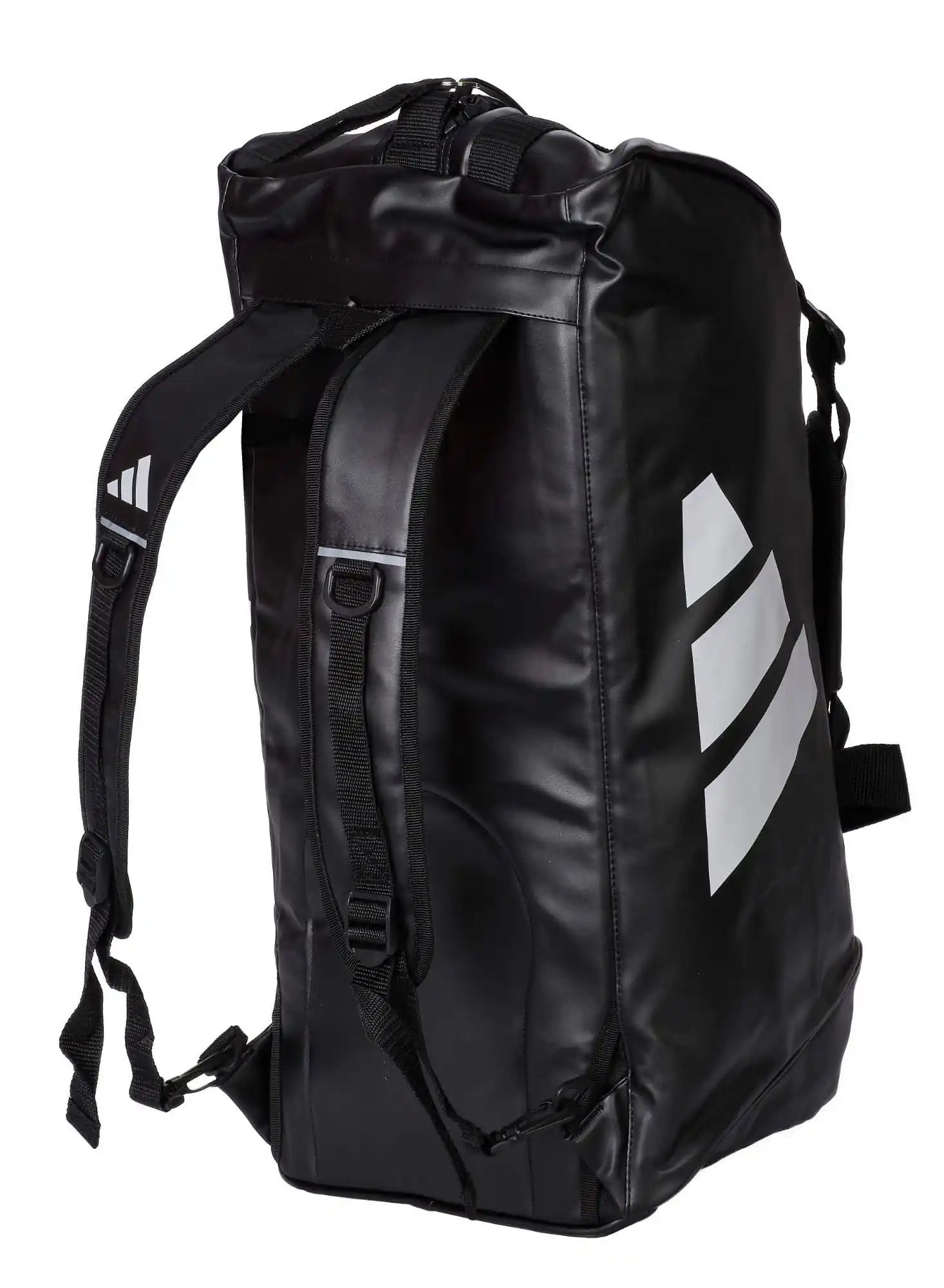 Adidas Hybrid Sporttasche 2in1 "Combat Sports" Schwarz/Weiß
