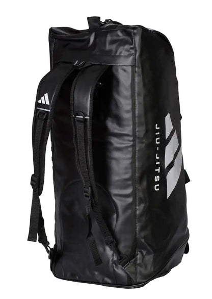 Adidas Hybrid Sporttasche 2in1 "Jiu Jitsu" PU Schwarz/Weiß