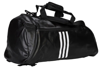 Adidas Hybrid Sporttasche 2in1 "Kickboxing" PU Schwarz/Weiß