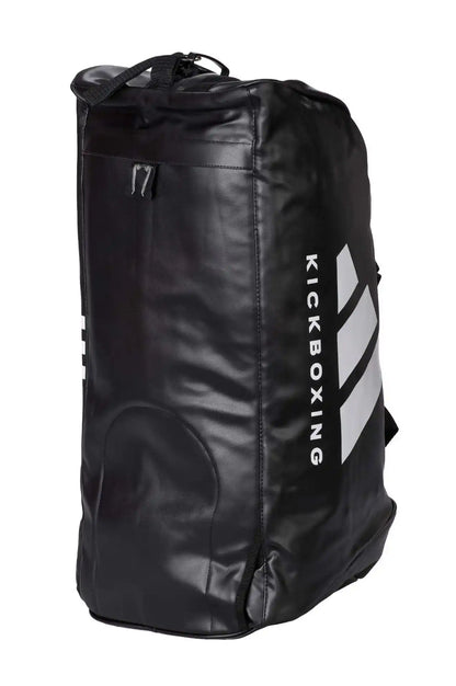 Adidas Hybrid Sporttasche 2in1 "Kickboxing" PU Schwarz/Weiß