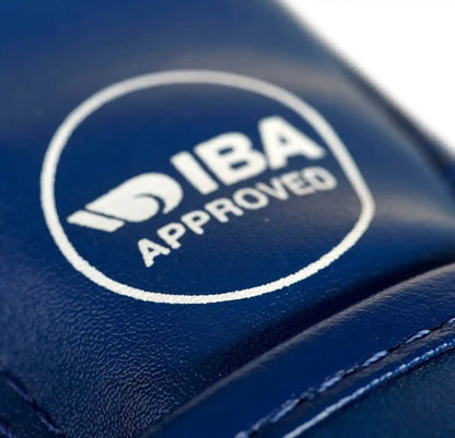 Adidas IBA Wettkampf Boxhandschuhe Blau Kaktus-Leder