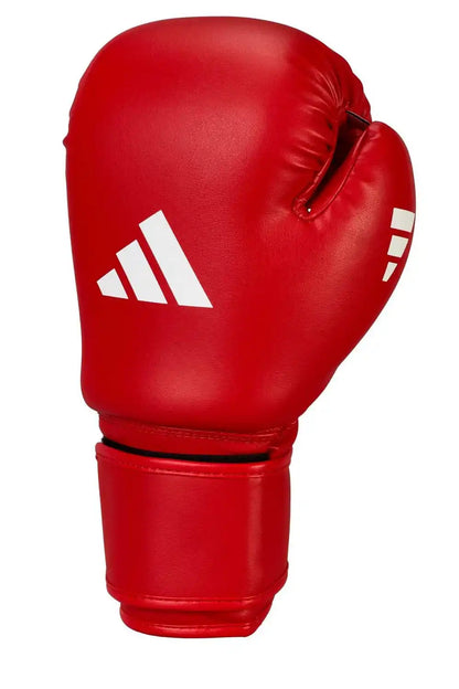 Adidas IBA Wettkampf Boxhandschuhe Rot Kaktus-Leder