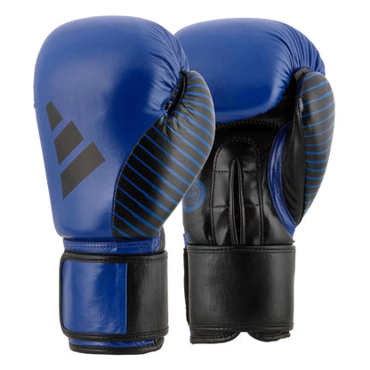 Adidas Kickboxing Wettkampf Boxhandschuhe 10oz Blau/Schwarz