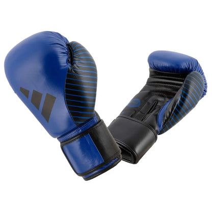 Adidas Kickboxing Wettkampf Boxhandschuhe 10oz Blau/Schwarz
