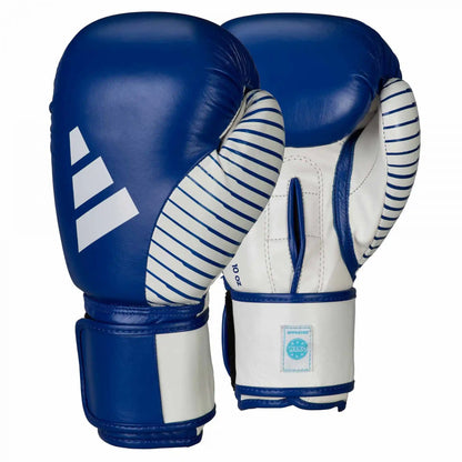 Adidas Kickboxing Wettkampf Boxhandschuhe 10oz Blau/Weiß