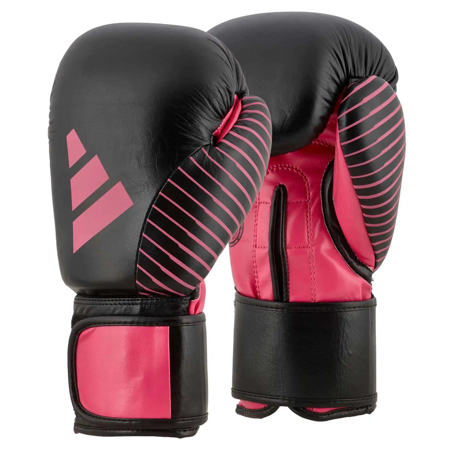 Adidas Kickboxing Wettkampf Boxhandschuhe 10oz Schwarz/Pink