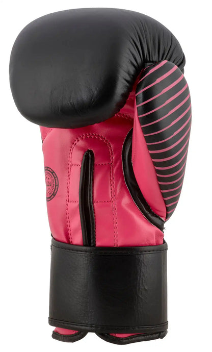 Adidas Kickboxing Wettkampf Boxhandschuhe 10oz Schwarz/Pink