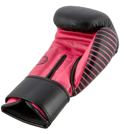 Adidas Kickboxing Wettkampf Boxhandschuhe 10oz Schwarz/Pink