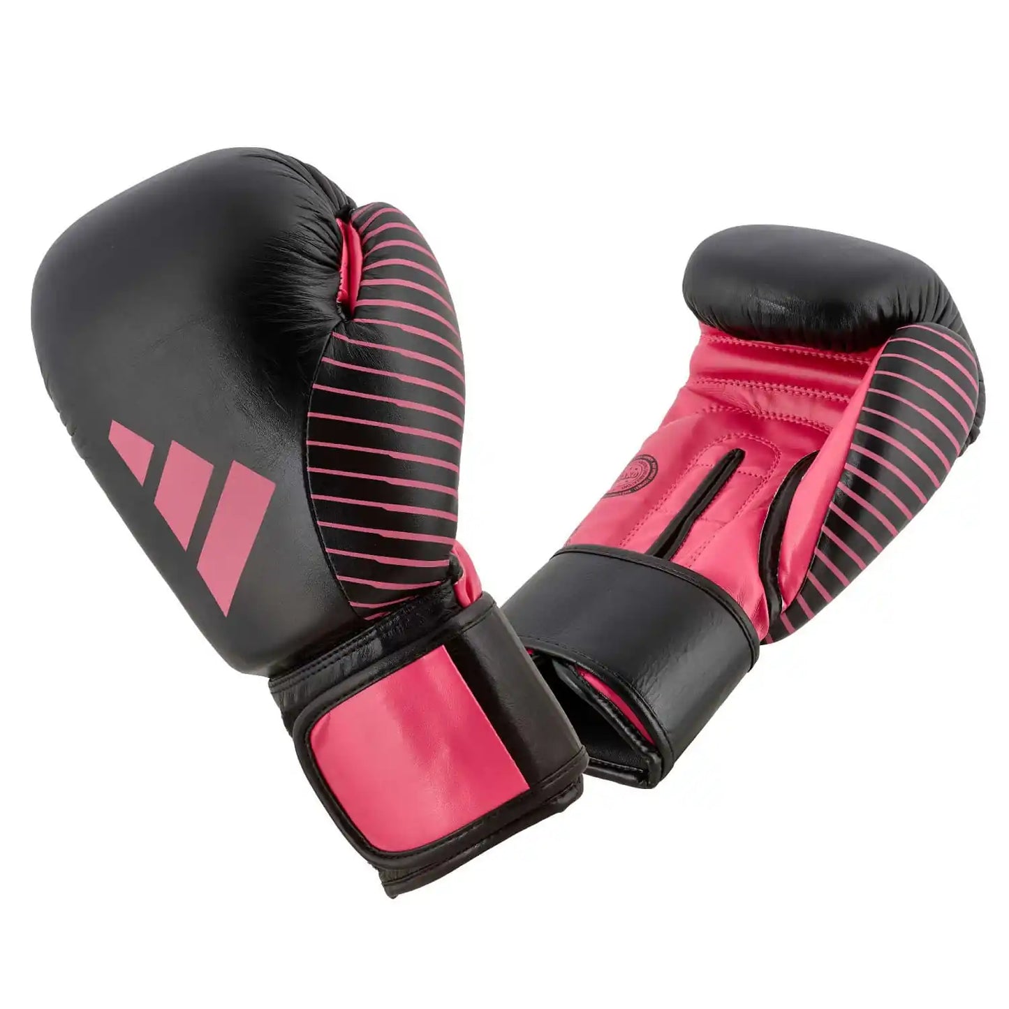 Adidas Kickboxing Wettkampf Boxhandschuhe 10oz Schwarz/Pink