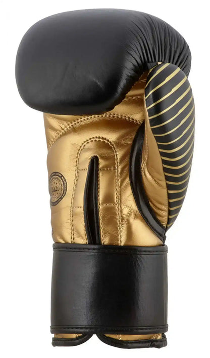 Adidas Kickboxing Wettkampf Boxhandschuhe Schwarz/Gold