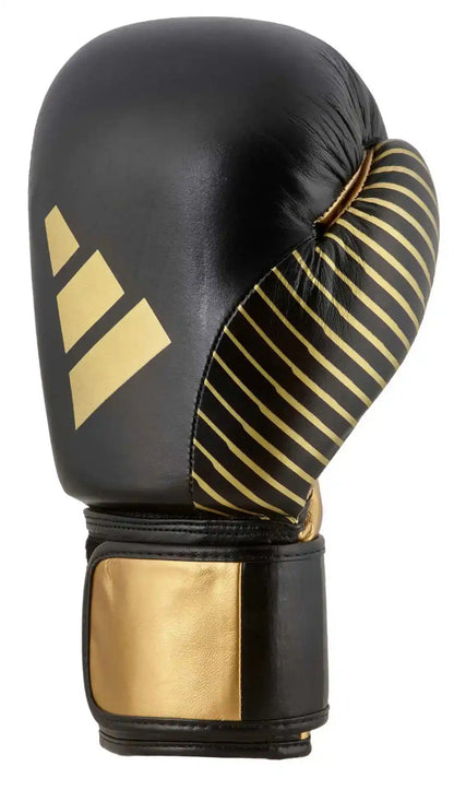 Adidas Kickboxing Wettkampf Boxhandschuhe Schwarz/Gold