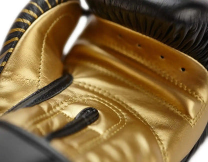 Adidas Kickboxing Wettkampf Boxhandschuhe Schwarz/Gold