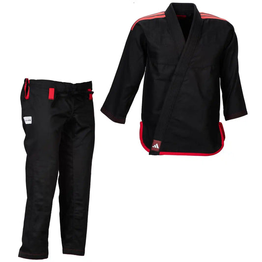 Adidas Kinder BJJ Anzug Rookie 2.0 Schwarz