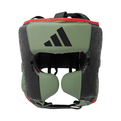 Adidas Kopfschutz Combat 50 Grün/Schwarz