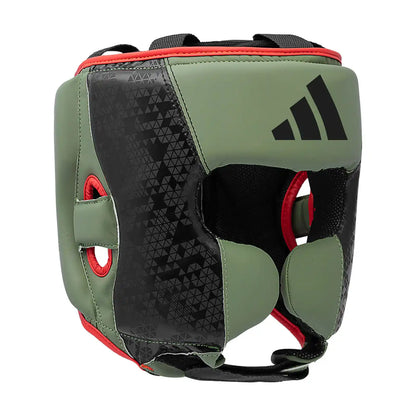 Adidas Kopfschutz Combat 50 Grün/Schwarz