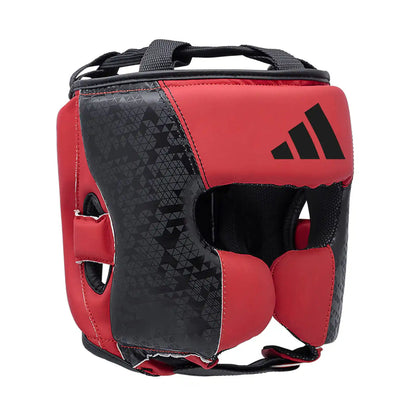 Adidas Kopfschutz Combat 50 Rot/Schwarz