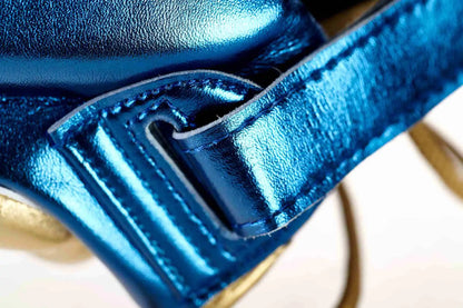 Adidas Kopfschutz adiStar Pro Blau/Gold