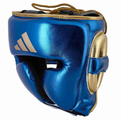 Adidas Kopfschutz adiStar Pro Blau/Gold