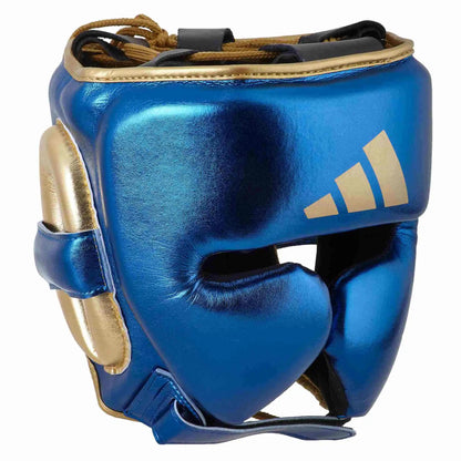 Adidas Kopfschutz adiStar Pro Blau/Gold