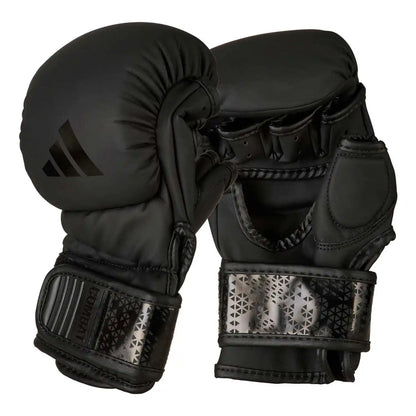 Adidas MMA Sparring Handschuhe Combat 50 Schwarz/Schwarz