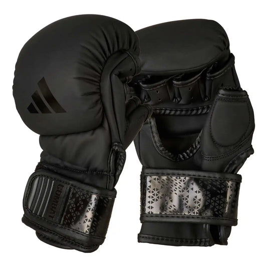 Adidas MMA Sparring Handschuhe Combat 50 Schwarz/Schwarz