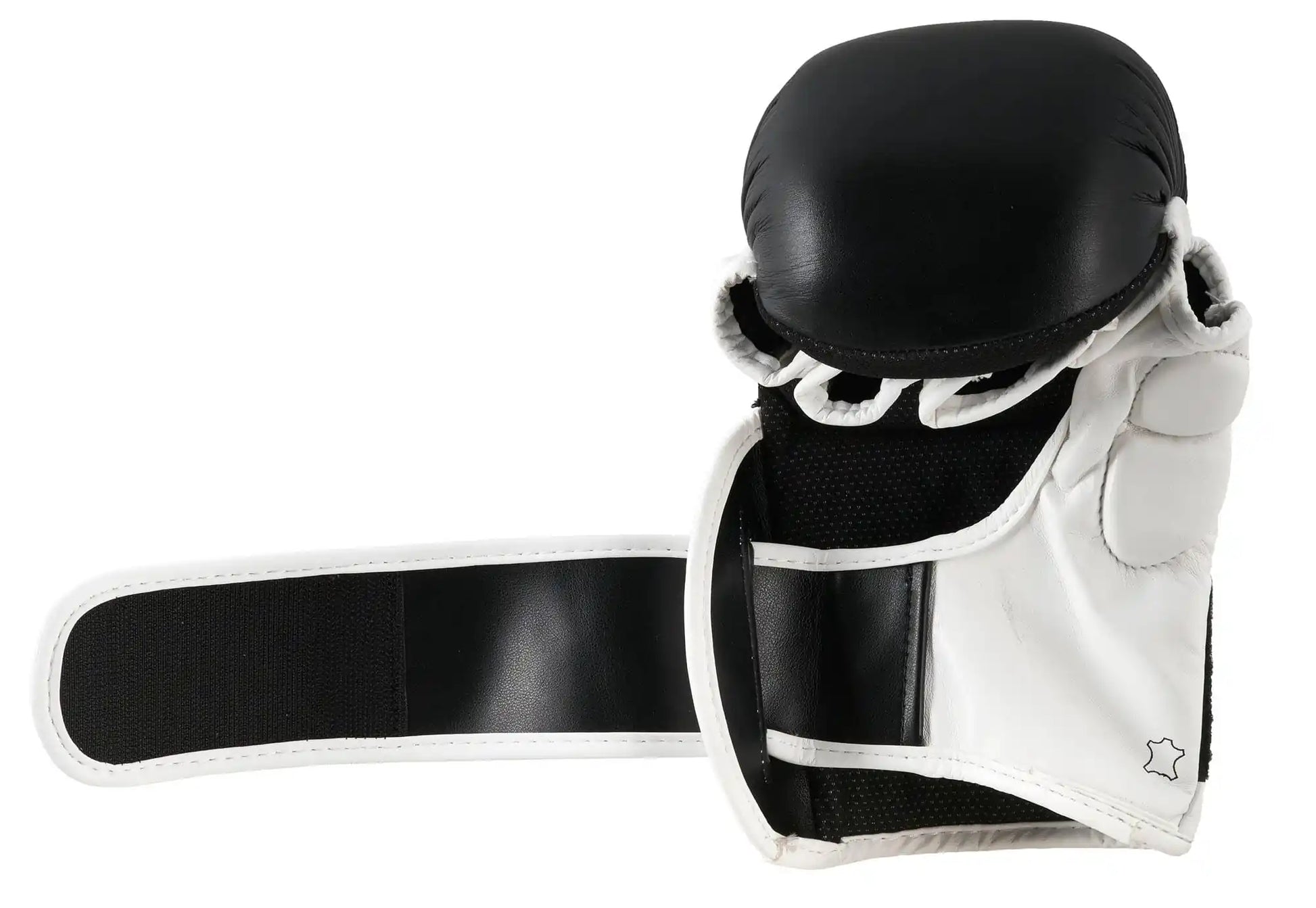 Adidas MMA Sparring Handschuhe Schwarz/Weiß
