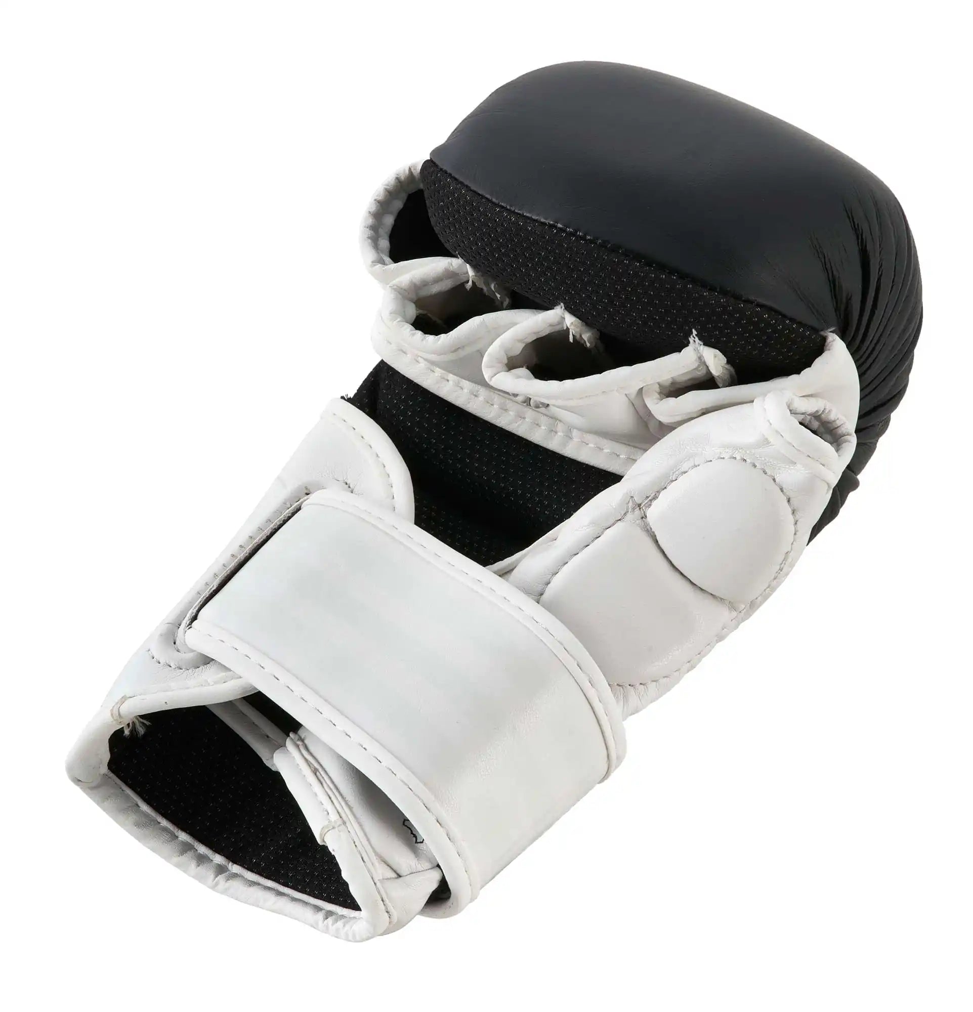 Adidas MMA Sparring Handschuhe Schwarz/Weiß