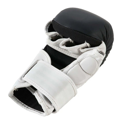 Adidas MMA Sparring Handschuhe Schwarz/Weiß