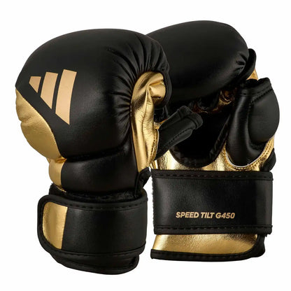 Adidas MMA Sparring Handschuhe Speed Tilt 450 Schwarz/Gold