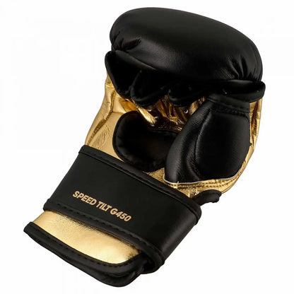 Adidas MMA Sparring Handschuhe Speed Tilt 450 Schwarz/Gold