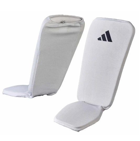Adidas Schienbein & Spannschutz Stoff Weiß