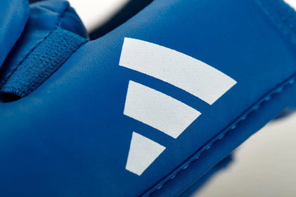 Adidas Schienbein & Spannschutz WKF approved Blau