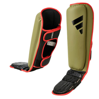 Adidas Schienbeinschoner Combat 50 Grün/Schwarz