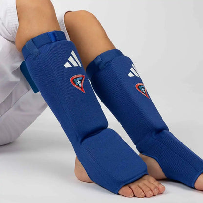 Adidas Schienbeinschoner JJIF Blau